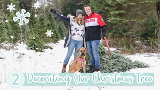 Decorating Our Christmas Tree! | VLOGMAS DAY 2