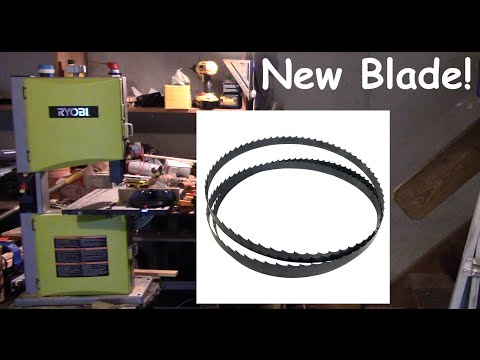 How To Change The Blade On A Ryobi Band Saw - Band Saw Power