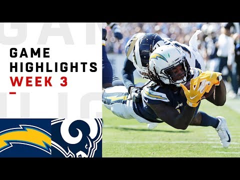 Chargers vs. Rams Week 3 Highlights | NFL 2018