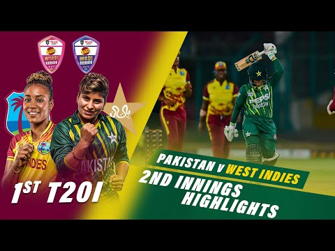 2nd Innings Highlights | Pakistan Women vs West Indies Women | 1st T20I 2024 | PCB | M2F2U