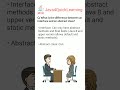 Difference Between Interface And Abstract Class || 30 Days 30 Questions (12) || Placement Series