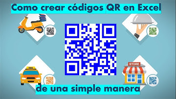 Como crear código QR en Excel