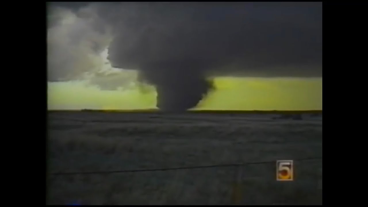 Tornado In Laverne, Oklahoma, May 15, 1991 YouTube