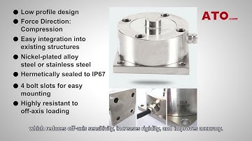 Pancake Compression Load Cell Model TJH-4A