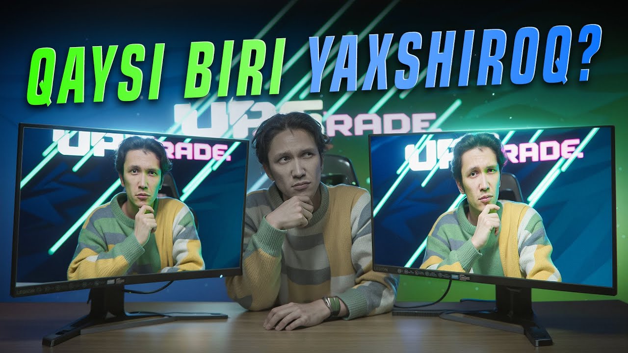 Tekkis yoki egilgan? Qaysi monitor yaxshiroq? | UPG