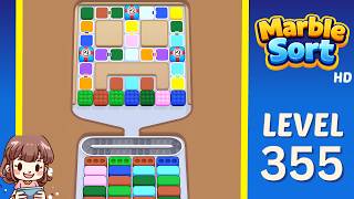Marble Sort Level 355 Solution Walkthrough