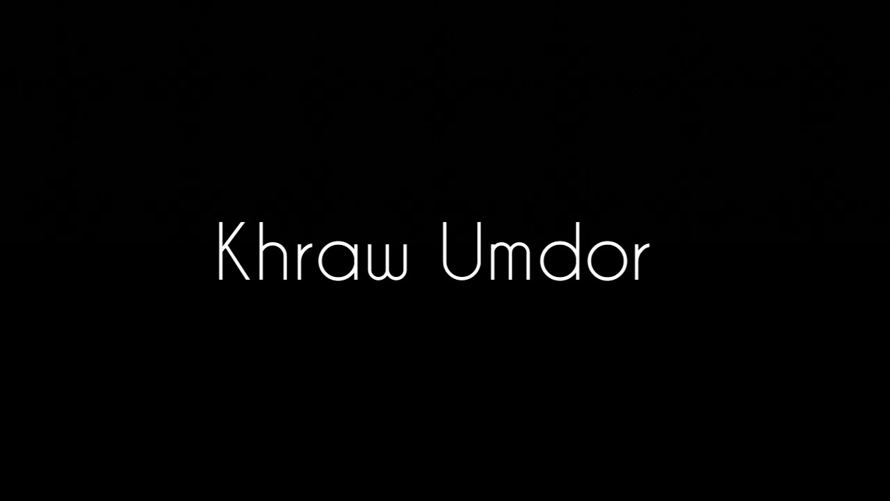 Phim Sngewthuh   Khraw Umdor Official Khasi Sad Song khasi sad song by Khraw Umdor