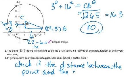Unit 6 - lesson 4 - distances and circles