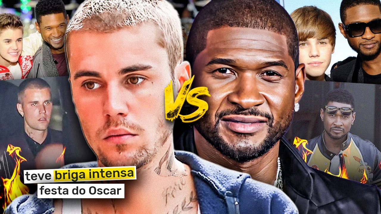 O que aconteceu entre JUSTIN BIEBER e USHER?