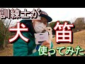 訓練士が犬笛で犬のしつけしてみた【Part1】