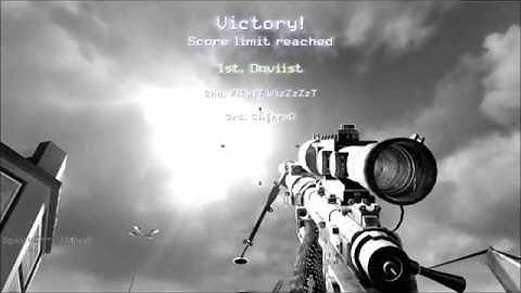 My first Mw2 trickshot!