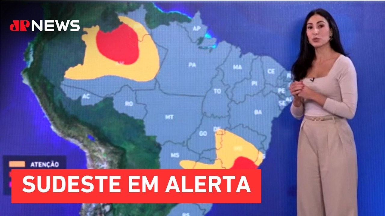 Previsão do Tempo: Chuva diminui mas Sudeste segue em alerta nesta terça (15)