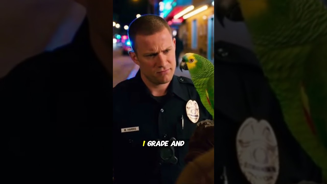 Cop Tries to Calm a Parrot… Gets ROASTED Instead 😂🦜🚔