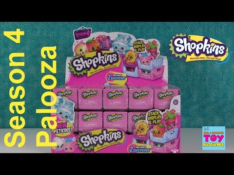 SEASON 4 Shopkins Palooza | Full Box 30 Blind Baskets Opening | PSToyReviews