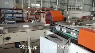 High speed fully automatic single roll toilet paper packing machinery price #toiletpapermachine