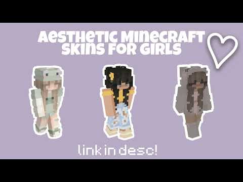 •Minecraft Girl Skins Part 1•|link in description