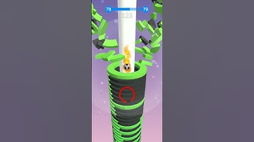 Stack Ball - Android, ios Gameplay All Levels (Level 78) #shorts #stackball #androidgameplay