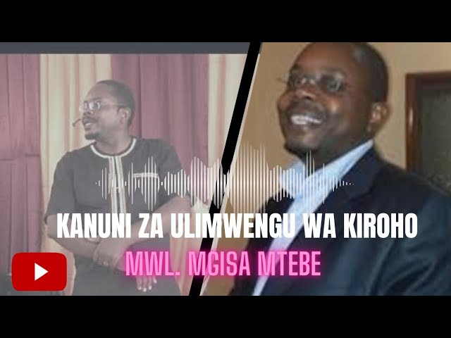 01-Namna ya Kuathiri Ulimwengu wa Roho | (Formula za Roho) | Mwl. Mgisa Mtebe
