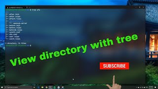 Windows Subsystem for Linux Tree Package