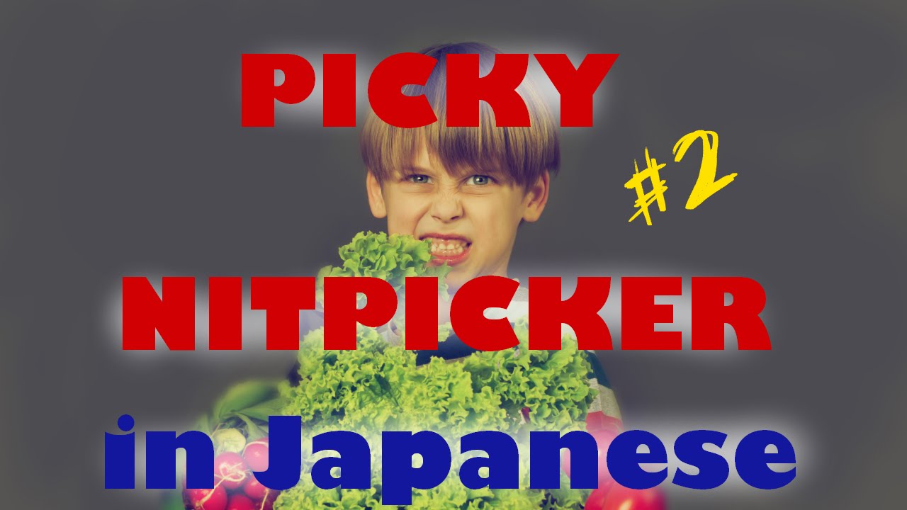 How to say series : picky & nitpicker in Japanese - YouTube