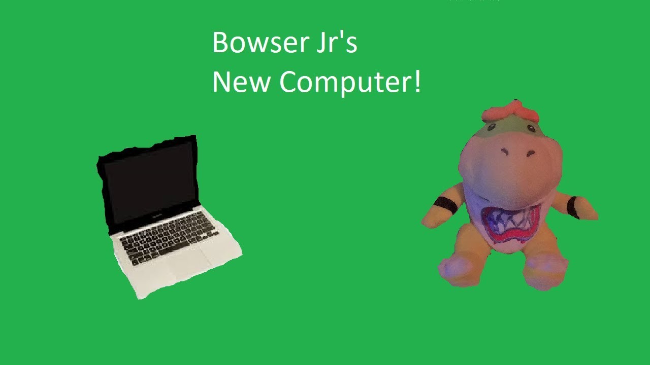Bowser Jr's New Computer! - YouTube