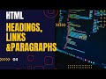 HTML Headings, Links, and Paragraphs | Web Development Nepali 2024 |