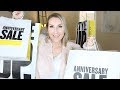 ANNIVERSARY SALE HAUL & TRY ON (PRE SHOP & EARLY ACCESS!) 2019