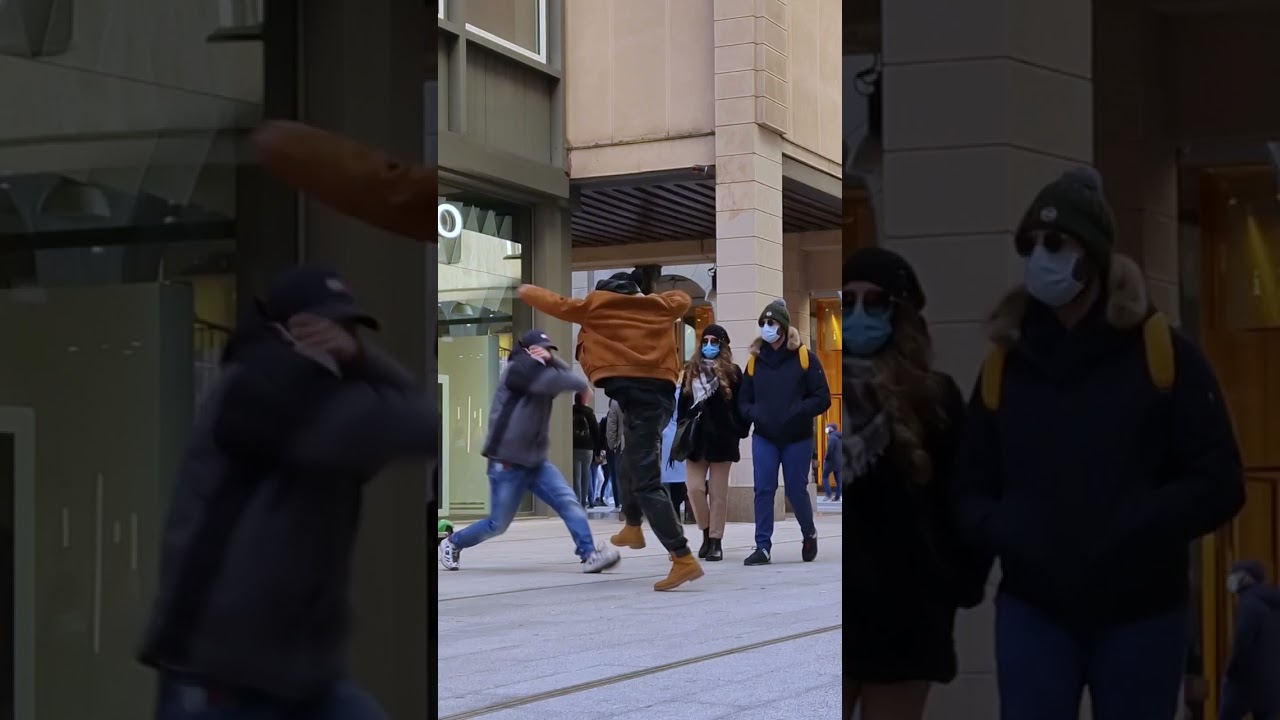 backflip Prank around milan 