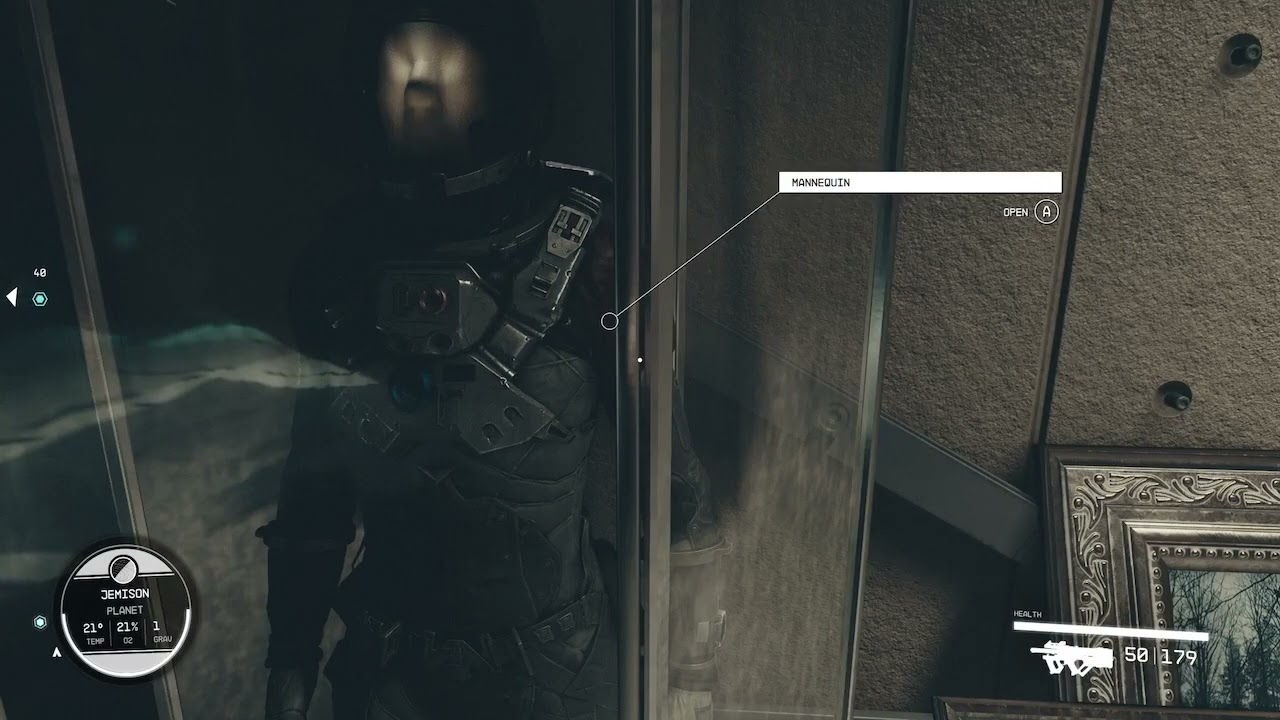 Starfield Glitch. Planet Jemison - The Lodge. Decent spacesuit early game for free! 😎