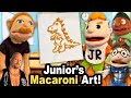 SML Movie: Junior&#39;s Macaroni Art!