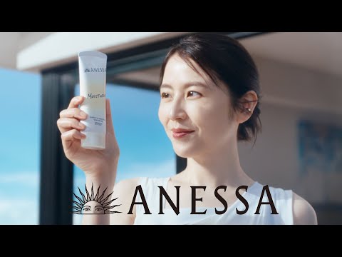 ANESSA×長澤まさみ モイスチャージェル「使うたび、肌がきれいに。」篇｜資生堂