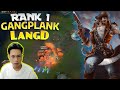 🔴 LangD Gangplank vs Urgot - LangD Rank 1 Gangplank Guide