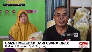 Kena PHK, Warga Banyumas Sukses Bangun Usaha Opak Singkong