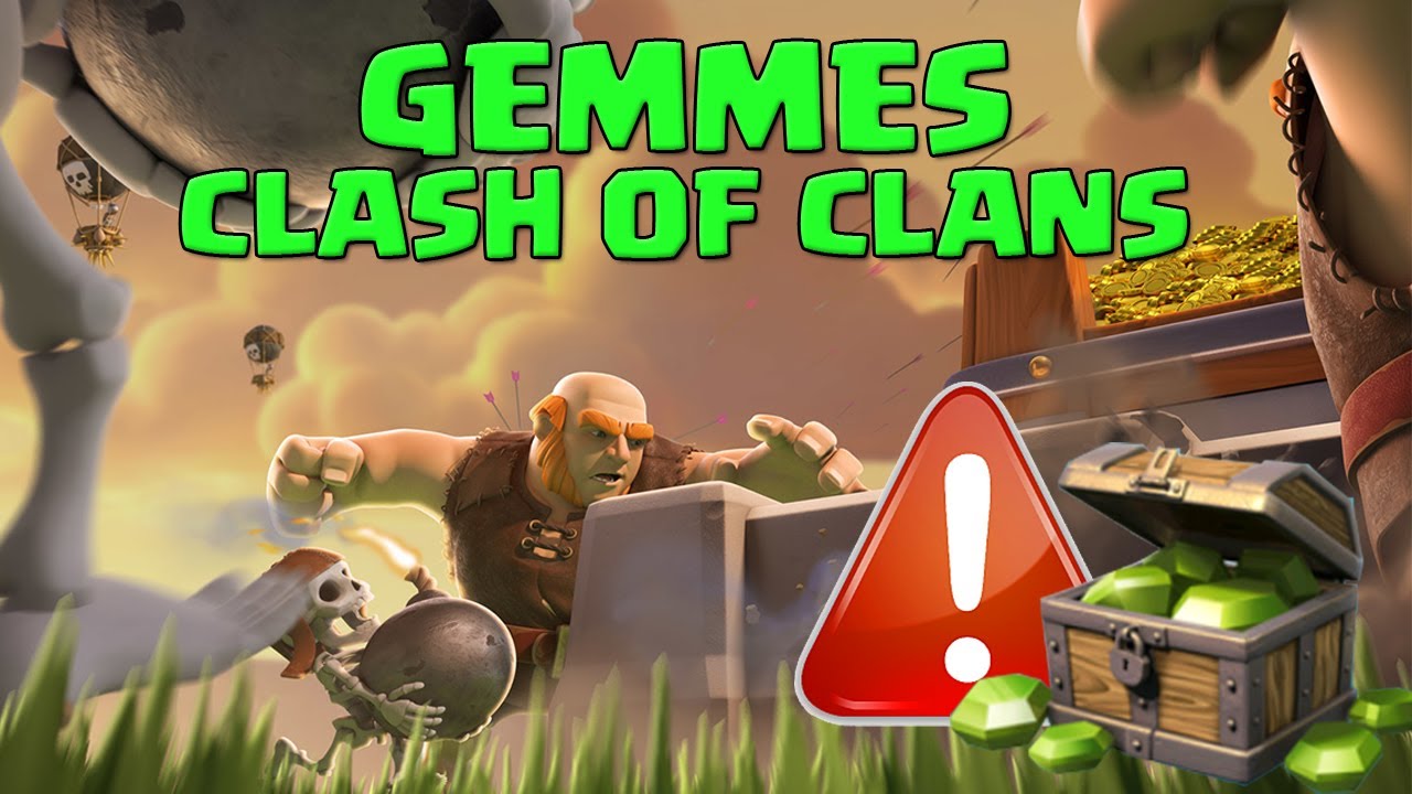 Clash of Clans | Gemmes Gratuites IllimitÃ©s ?? FAUX ! - 
