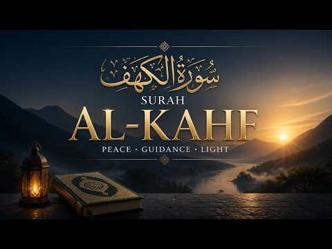 Surah Al Kahf (سورة الكهف) | Beautiful Friday Recitation | Peace, Light & Blessings #surahkahf