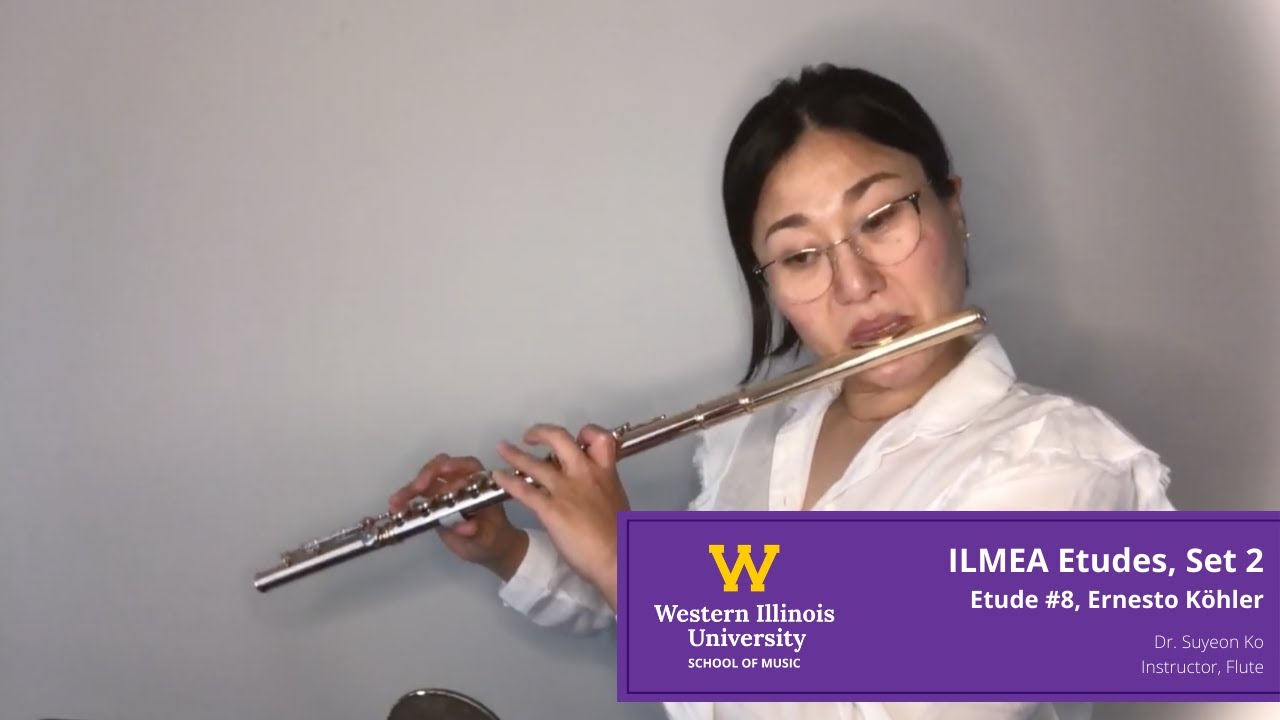 ILMEA Set 2 Flute Etudes Etude No. 8, Tempo di Valse Moderato