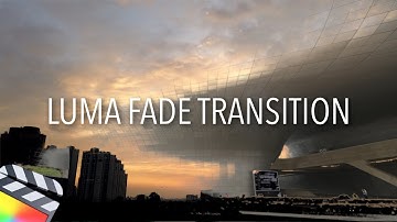 【ファイナルカットプロ】簡単でかっこいいトランジション、ルマフェード( Luma Fade transition )の作り方 。