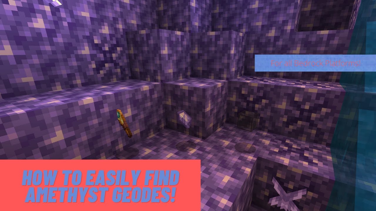 where to find amethyst in minecraft where to find amethyst in minecraft