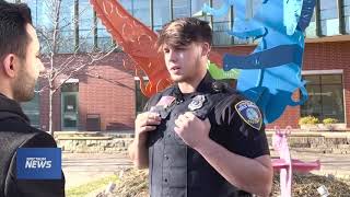 Security guard at Akron Children's Hospital looks to become police officer