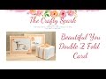 Beautiful You Stampin’ Up! Double Z Fold Card