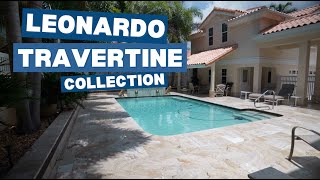 Leonardo Travertine Collection: Bold-Mediterranean Elegance!