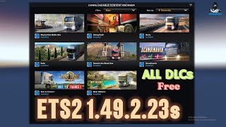 ALL DLCs FREE! ETS2 1.49.2.23s | Valentine Update #valentinesday #ets2  #ets2mods #ets2dlc #freedlc