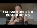 How to overcome resistance & create from alignment (this is where the miracles happen)