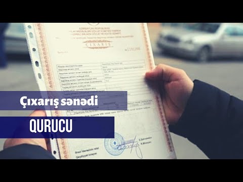 Video: Əməkdən Kim Və Necə çıxarış Edə Bilər