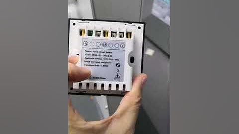 TEEJOIN SMARTHOUSE System Tuya SMARTHOME M6 Smart Switch EU/UK 3 gang for Automation Home #shorts