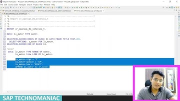Literals in select field list - Open SQL Enhancement ABAP on HANA - Part 2
