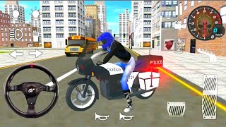 Real police Bike Simulator 2020 - motorbike - car games - Android Gameplay screenshot 5
