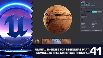 Download gratis materialen en texturen van Fab: Unreal Engine 5 voor beginners #41