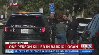 1 Dead, 1 Detained In Barrio Logan Area