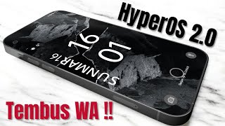 HyperOS 2.0 Akhirnya Rilis! Tema Dark Tembus WhatsApp Xiaomi POCO Redmi!